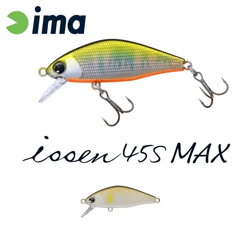 Direct Beschikbaar Ima Issen 45S Max 45mm 4g 015 Pearl Ayu wobbler