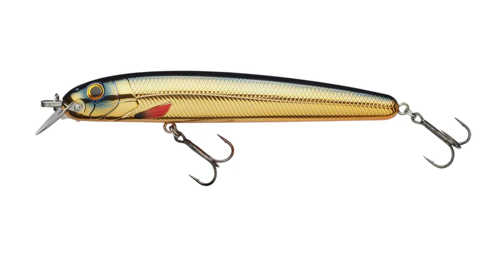 Superprijs Abu Garcia Beast Hi-Lo sinking 14cm 33g Gold Black Orange wobbler