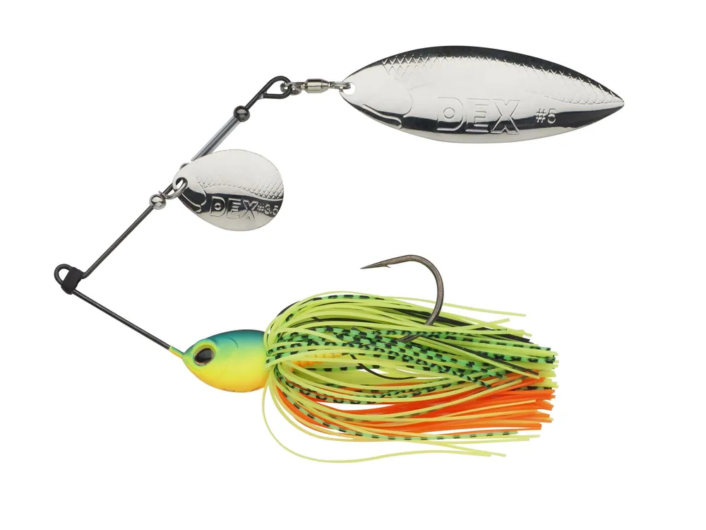 Berkley DEX Spinnerbait TG 1/4 7G CW Firetiger wobbler Laatste Versie