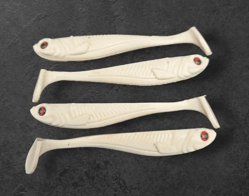 Lage Kosten Alpha Tackle Avci Clean White / matt fehér / 9cm