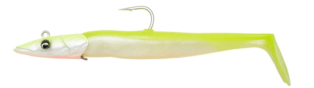 Rechtstreeks Van De Fabrikant Savage Gear SANDEEL V2 23.5CM 175G LEMON B 2P1 gumihal