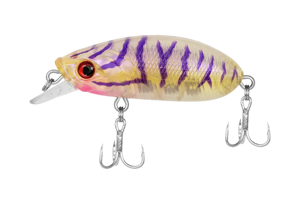 Merkproduct Predator-Z Beetle wobbler, 5cm, 7,8g, sárga, fehér, lila, úszó. crank