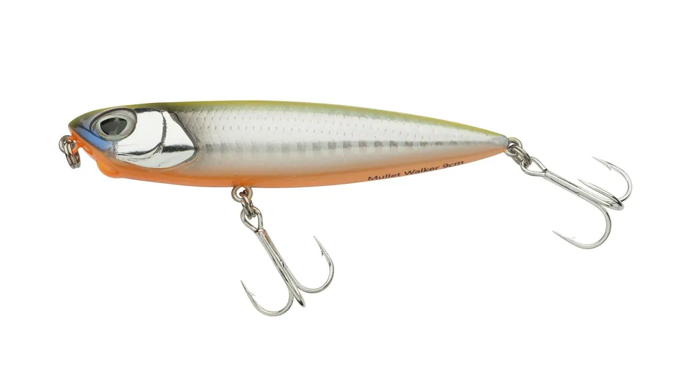 Aanbieding Berkley DEX Mullet Walker 9cm/12.9g White Chartreuse wobbler