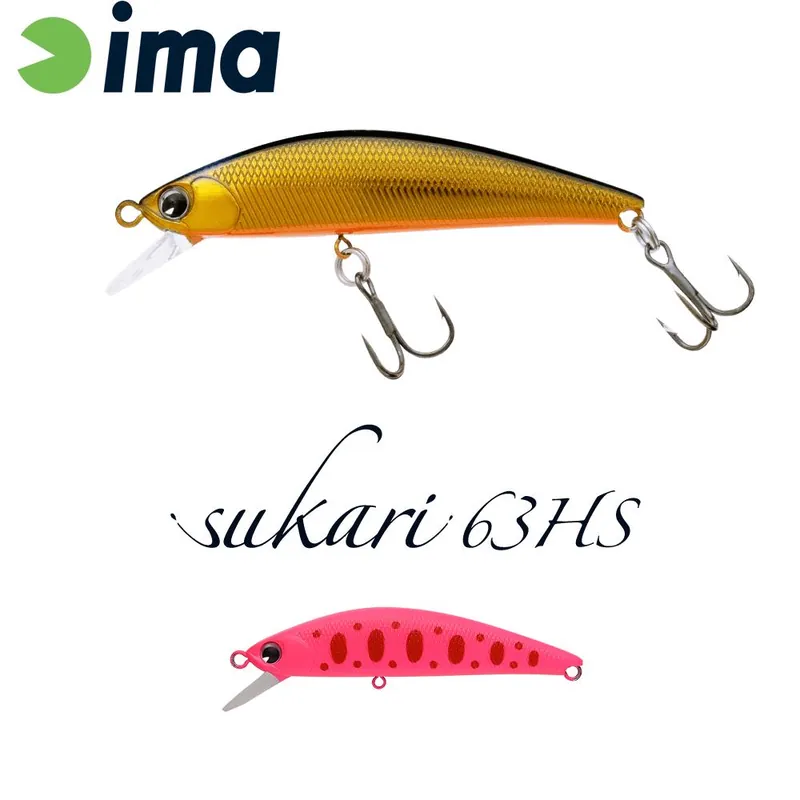 Ima Sukari 63Hs 63mm 8g 018 Pink Yamame wobbler Korting