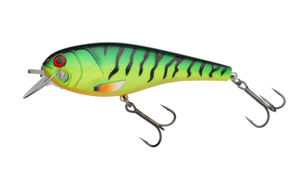 Abu Garcia Beast Hi-Lo floating 12cm 47g Firetiger wobbler Actieprijs