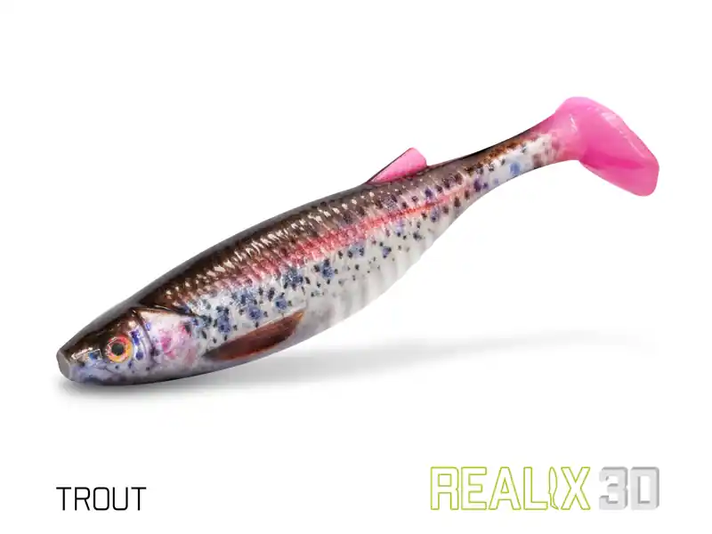 Veilige Betaling DuoPACK BOX Delphin Realix 3D / 6 x 2 db (13cm / Trout)