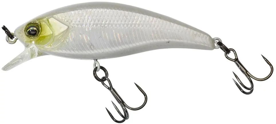 Illex Flat Tricoroll 5,5cm S Pearl Bone wobbler Voordeelprijs