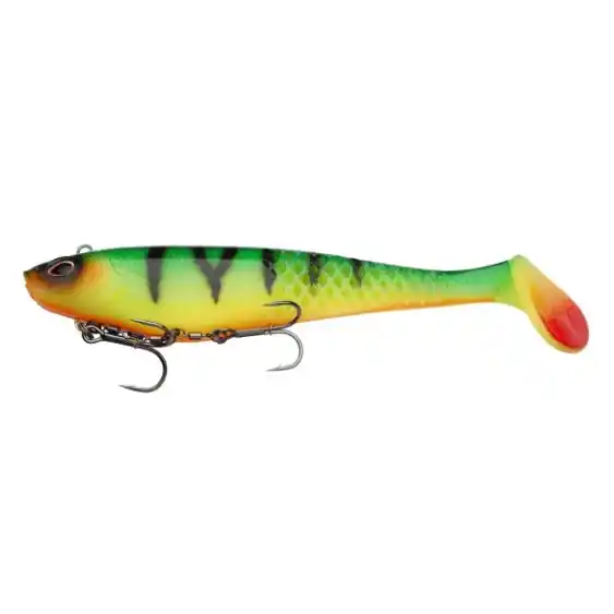 Direct Verzonden Berkley CULLSHAD 12.5CM/42G DEEP FIRETIGER gumihal