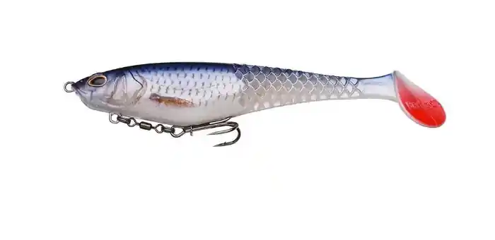 Laatste Kans Berkley CULLSHAD 12.5CM/28G SHALLOW ROACH gumihal