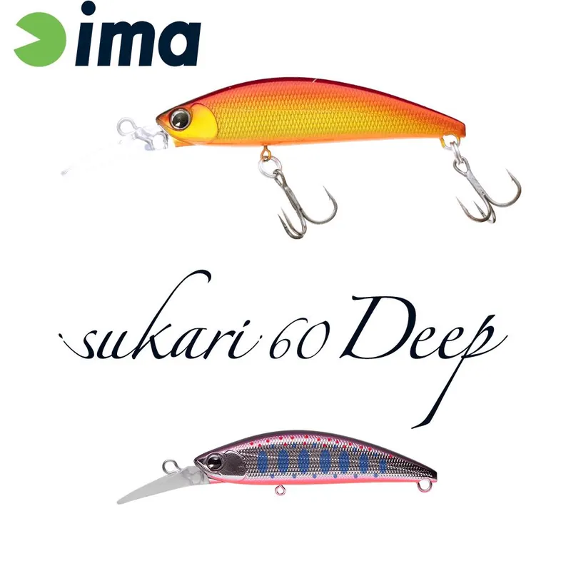 Ima Sukari 60 Deep 60mm 8g 008 Amago wobbler Aanbieding