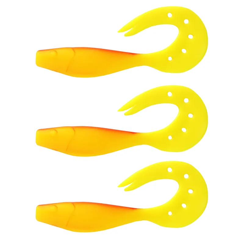 Nevis Twister Shad 11cm 3db/cs (piros-sárga) Veilige Betaling