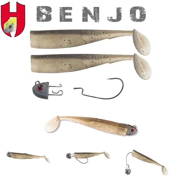 Goedkoop Herakles Combo Horog Benjo Shad 3" 7.5cm Smoker