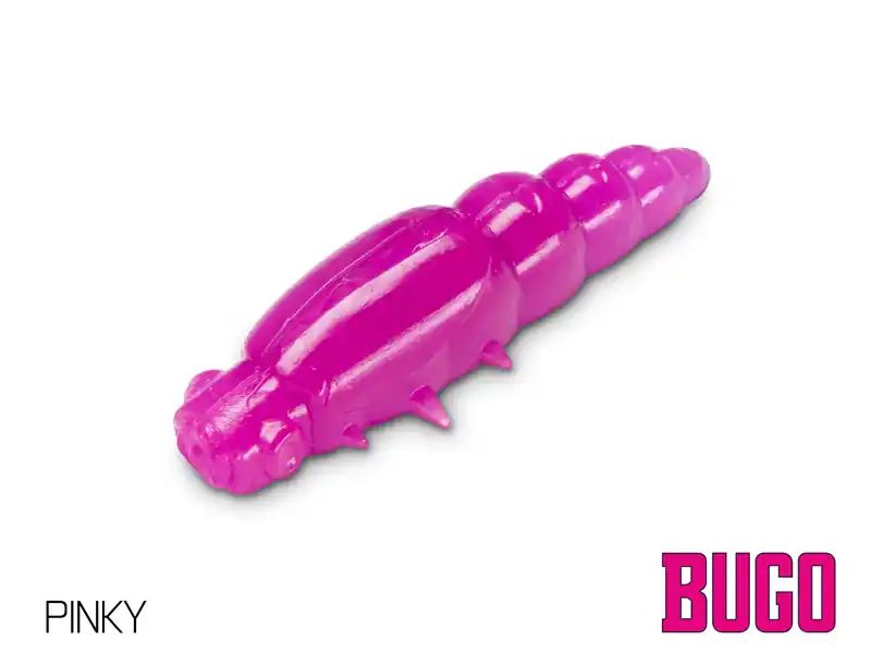 Delphin BUGO Cheese műlárva / 15 db plasztik csali 4cm / PINKY Fabrieksprijs
