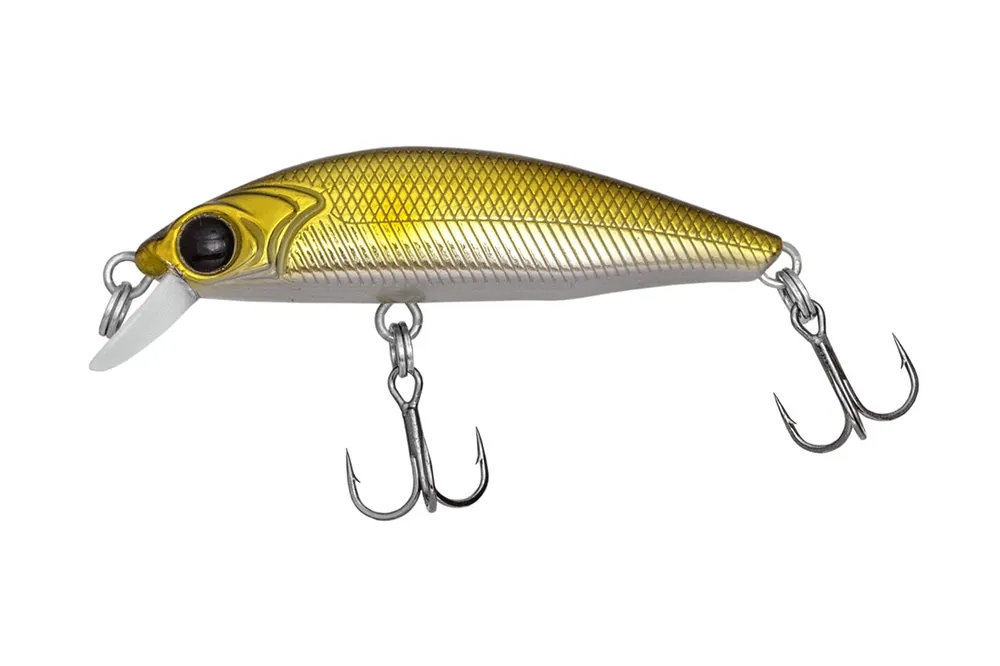 Gecertificeerd Predator-Z Baby Perch wobbler, 4,5cm, 3g, arany, lassan süllyedő
