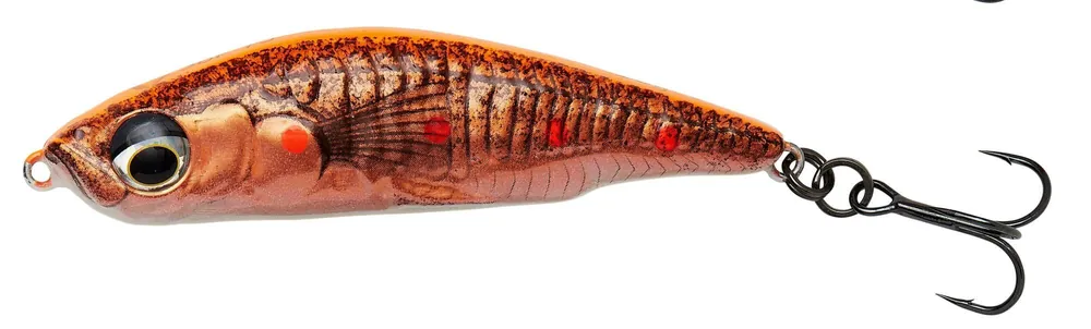 Savage Gear 3D STICKLEBAIT PENCIL 6.5cm 10.5G S Fluorescent Orange Copper wobbler Koop Online