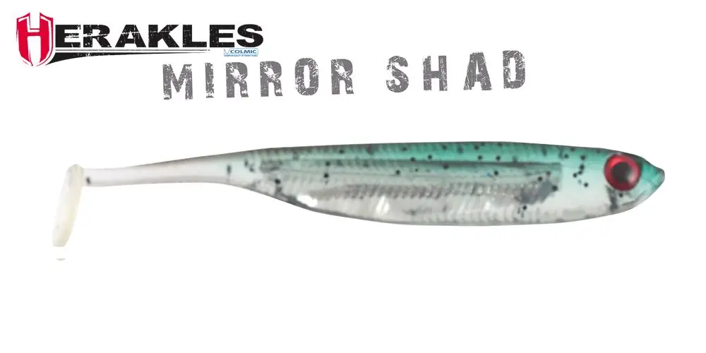 Herakles Mirror Shad 3.8" 10cm Crognolo gumihal Favoriet