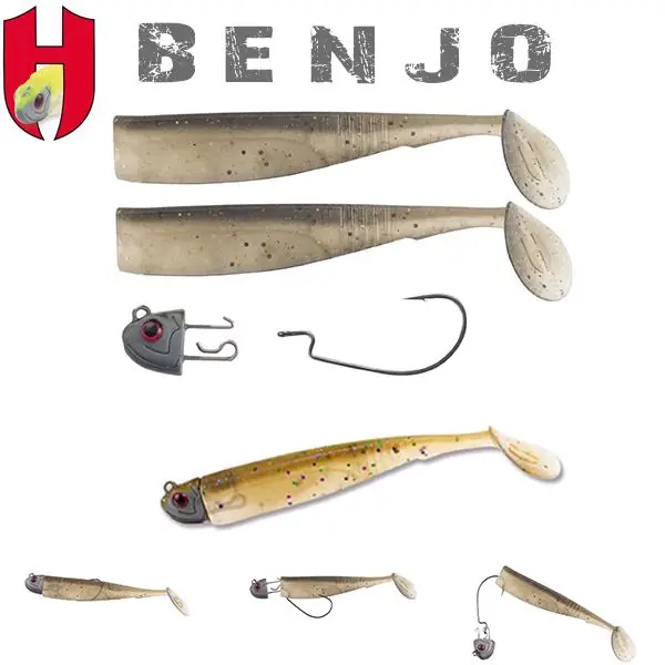 Goedkoop Herakles Combo Horog Benjo Shad 3" 7.5cm Magic Combo Shad gumihal