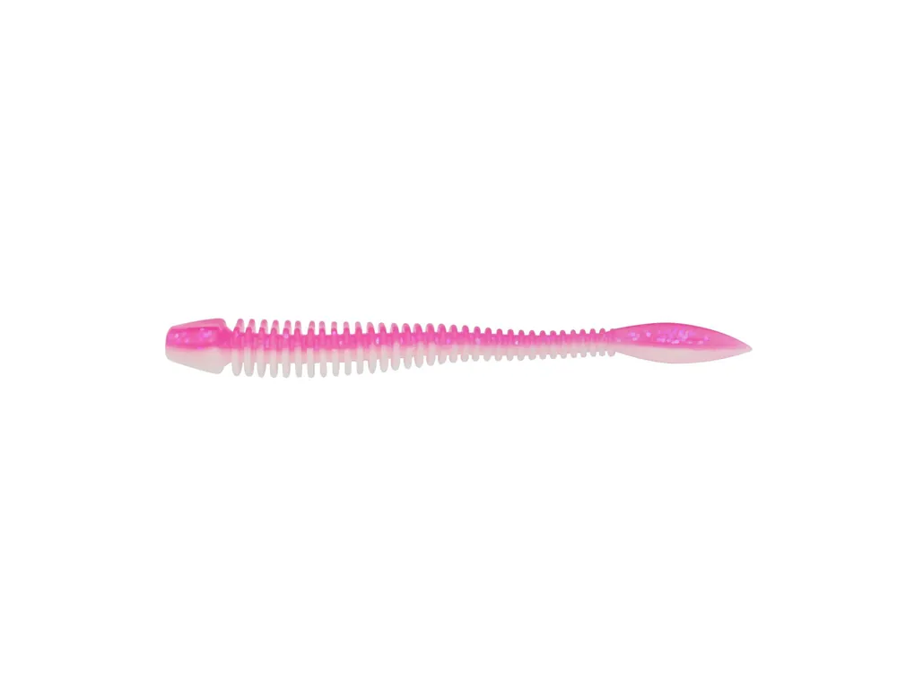 Berkley PowerBait PWRBT PWR Flail 70mm Pink/White gumihal Fabrieksprijs