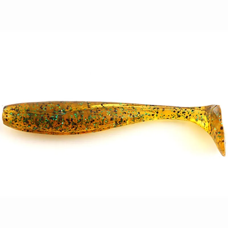 FISHUP Wizzle Shad 5" (4pcs.), 036 - Caramel/Green & Black Superprijs
