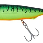 Alleen Vandaag Gunki Drag Spin 13cm S Mat Fire Tiger wobbler