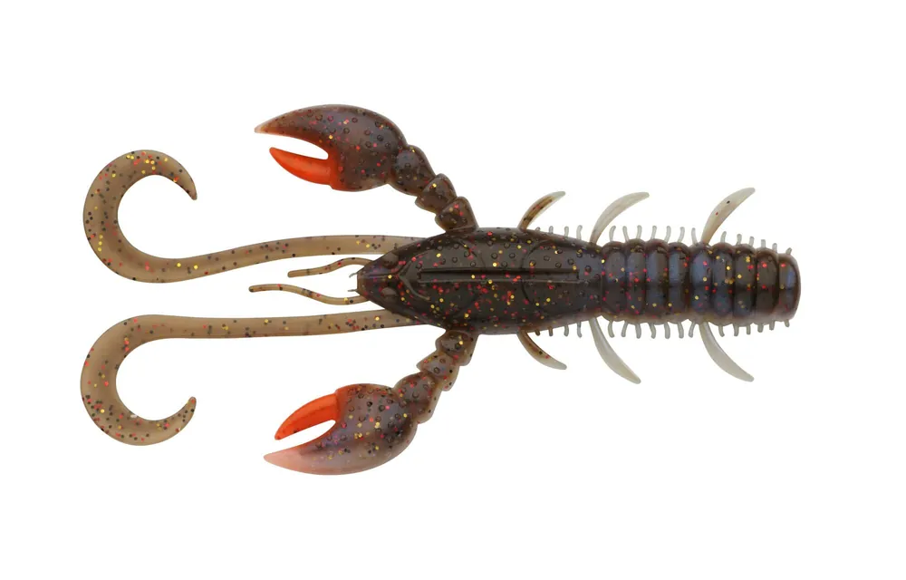 Speciale Aanbieding Berkley Hollow Craw 7cm Signal Cray UV Claw 8 Darab gumihal