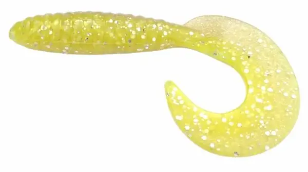 Rapture Fun Tail Grub 8.5cm chartreuse ghost plasztik csali Laatste Kans