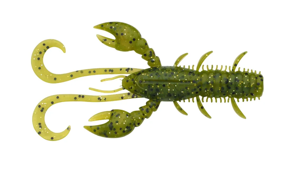 Berkley Hollow Craw 7cm Green Olive 8 Darab gumihal Populair
