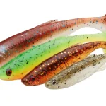 Aanbieding Savage Gear FAT MINNOW T-TAIL B 9CM 7G SMELT 45PCS