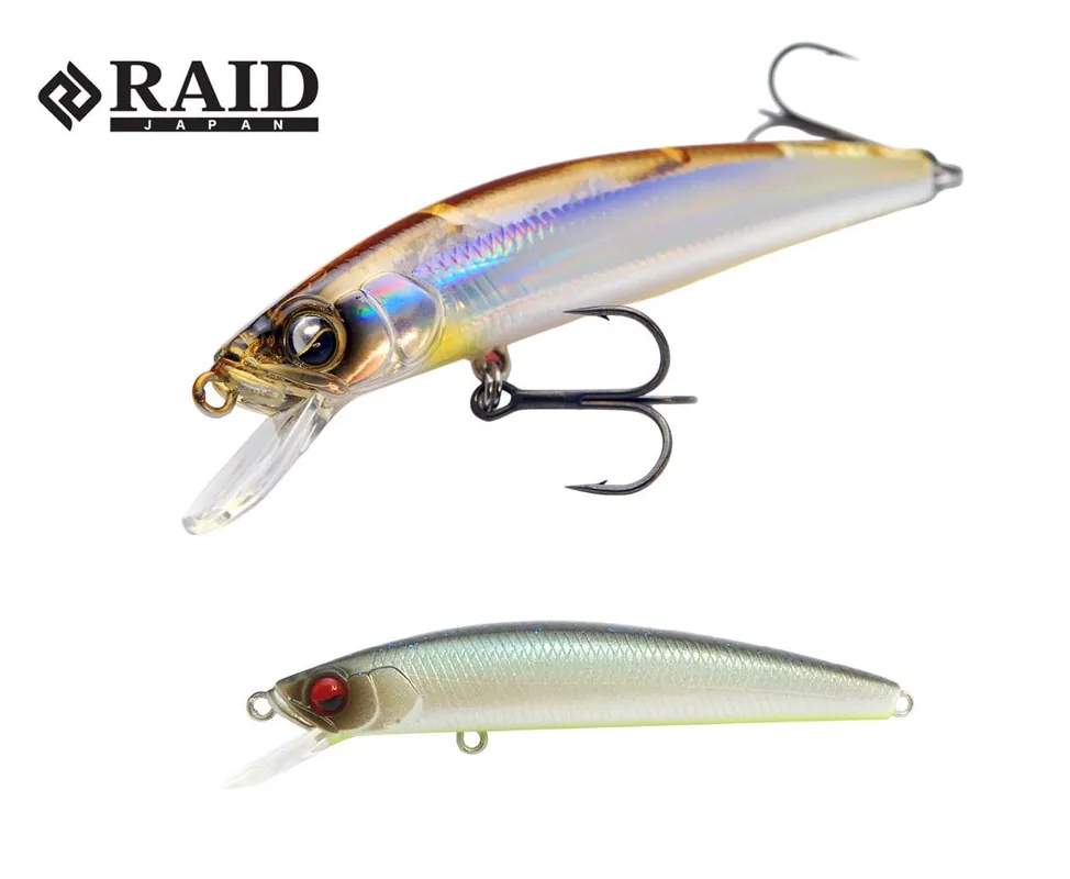 Gratis Retour Raid Japan Raid Level Minnow Quick72 72mm 5.2g 016 Neon Shad