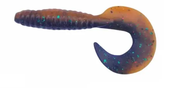 Rapture Fun Tail Grub 6.5cm black pumpkin plasztik csali Korting
