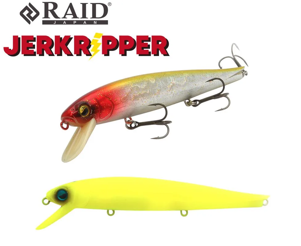 Raid Japan Raid Jerkripper 122mm 17.5g 011 Lemon Power Gratis Retour