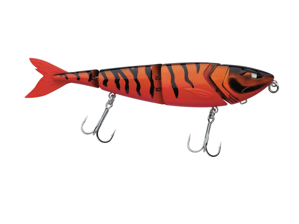 Berkley Zilla Swimmer 12cm/15g Red Tiger wobbler Hete Deal
