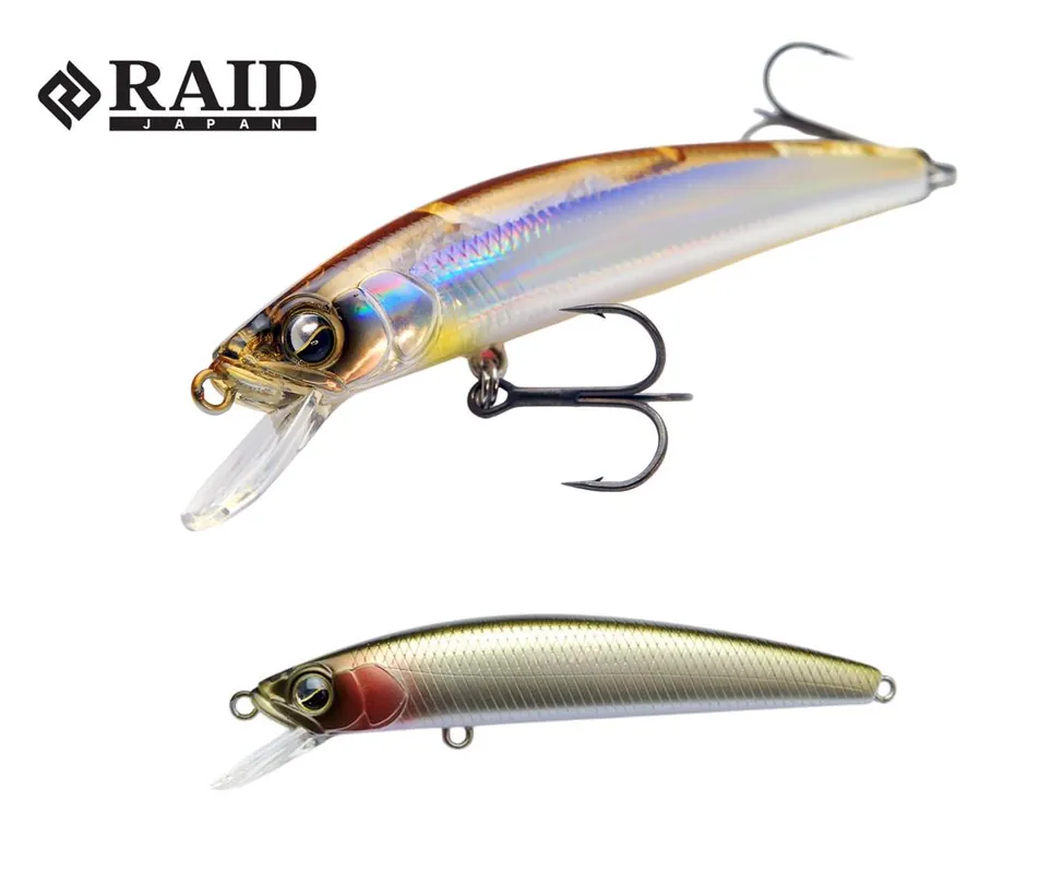 Raid Japan Raid Level Minnow Quick72 72mm 5.2g 005 Neon Wakasagi Populair