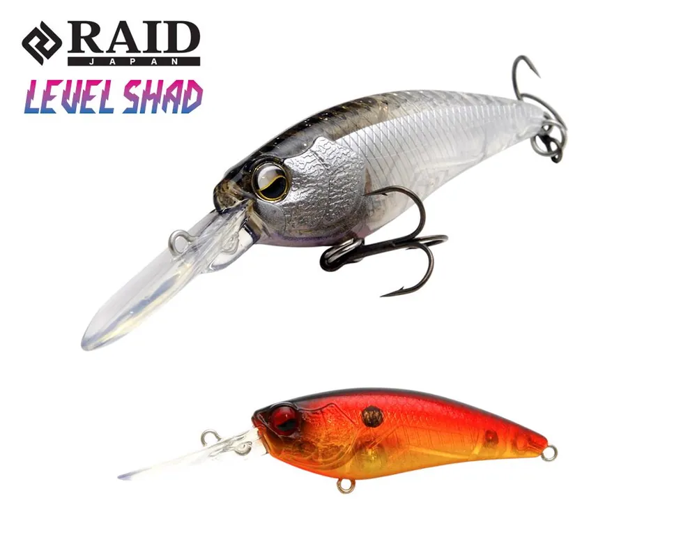 Raid Japan Raid Level Shad 50.3mm 4.3g Su 035 Sparkling Red Direct Beschikbaar