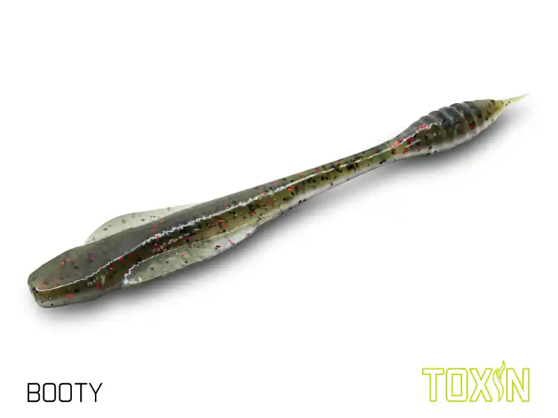 Műcsali Delphin TOXIN UVs / 8 db (8cm / BOOTY) Hoge Kwaliteit