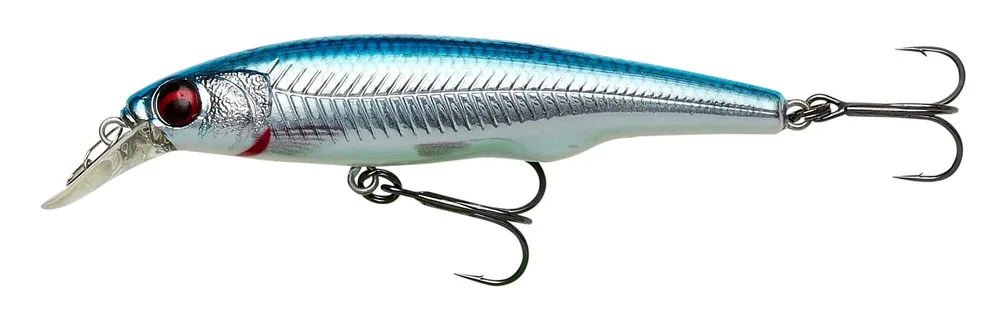 Savage Gear GRAVITY TWITCH SR8.3CM10G SP BLUE CHROME wobbler Gereduceerde Prijs