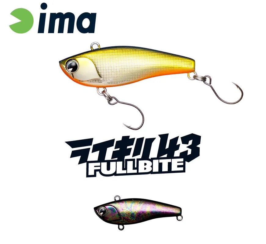 Ima Raikiri 43 Fullbite 43mm 2.5g 009 Titanium Black Tijdelijk Beschikbaar