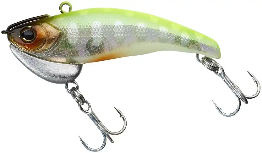 Hoge Kwaliteit Illex Tricorollvib 5cm Chartreuse Back Yamame