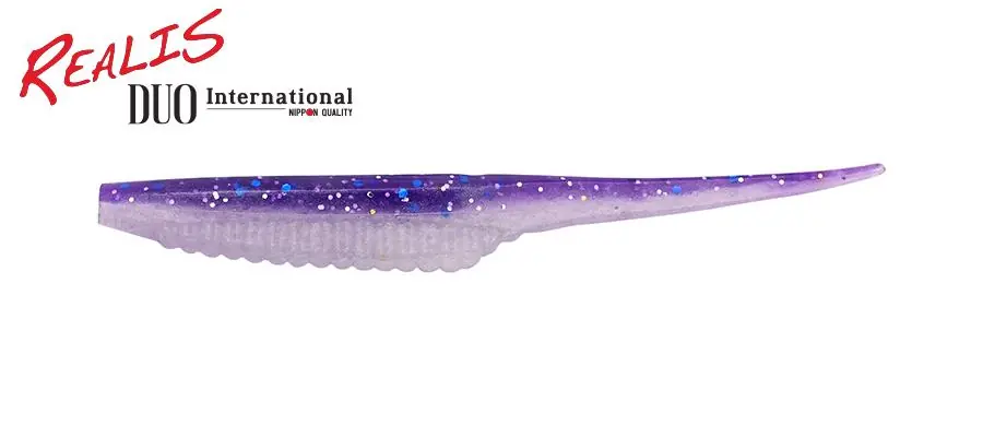 Lage Kosten Duo Realis Versa Pintail 4" 10cm F086 Purple Back Shad