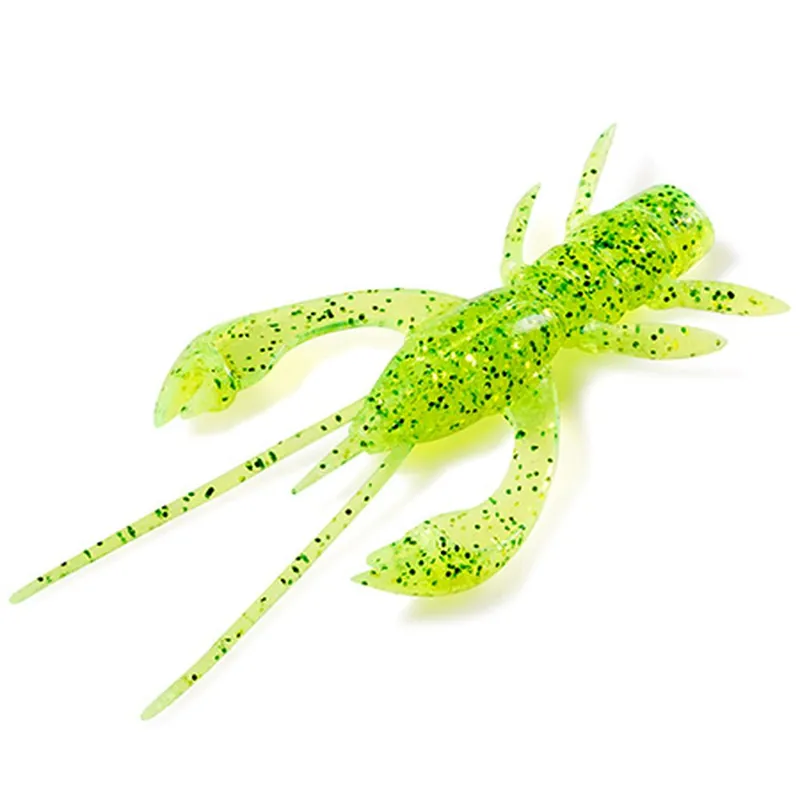 FISHUP Real Craw 1.5" (10pcs.), 026 - Flo Chartreuse/Green Gereduceerde Prijs