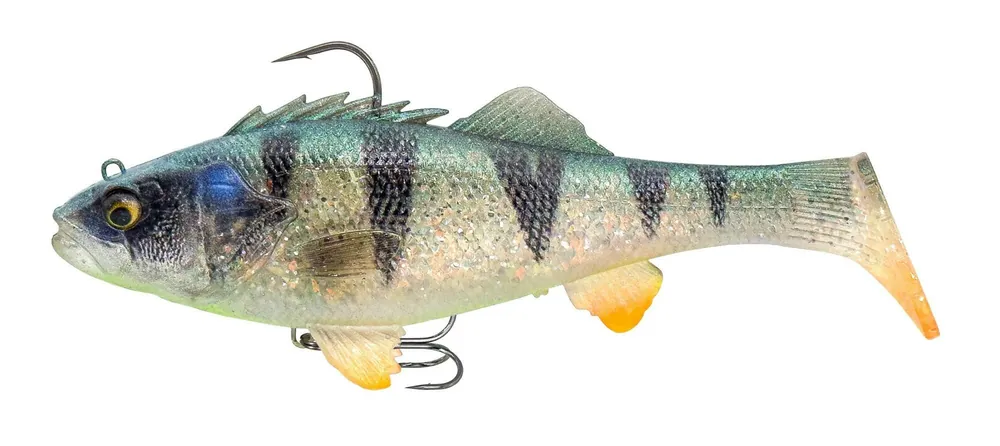 Betrouwbaar Savage Gear 3D PERCH RTF FS 20CM/137G GHOST SILVER gumihal