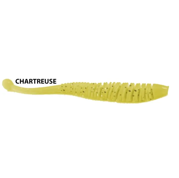 Weekendaanbieding Rapture Evoke Worm 10cm chartreuse 8db plasztik csali