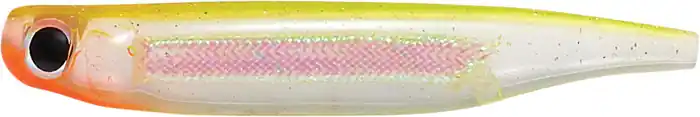 Veilige Betaling Rapture Power Minnow Fork Tail 75mm Clown Cht 6 db, plasztik csali