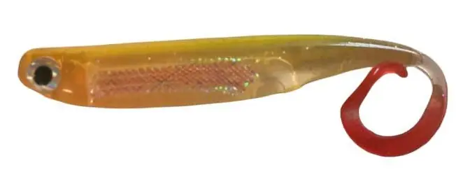 Gratis Retour Rapture Power Minnow Curly Tail 75mm Clown Cht 6 db, plasztik csali