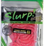Bestel Nu Trabucco Slurp Bait Honey Worm pink Glitter 30 db pink méhlárva