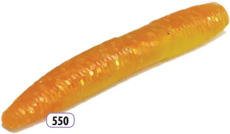 Trabucco Slurp Bait Fat Trout Worm flame 10db Merkproduct