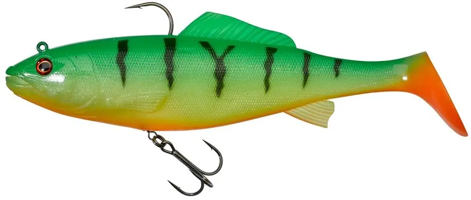 Weekendaanbieding Illex Sucker Punch 25cm MR 205g Fire Tiger 1db gumihal
