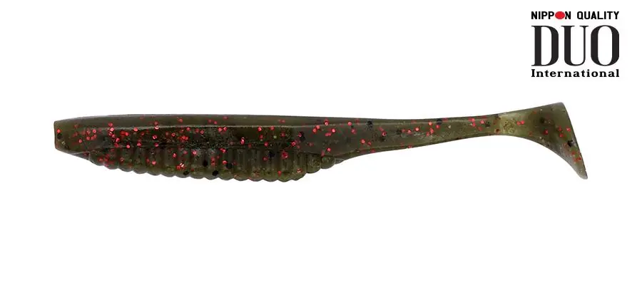 Finale Uitverkoop Duo Realis Versa Shad 3" 7.6cm F018geen Pumpkin Red Flake