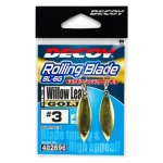Spinner Blade Forgóval Decoy Bl-6G Willow Leaf Gold 2 Beste Prijs