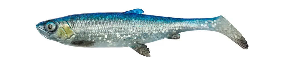 Weekendaanbieding Savage Gear 3D HERRING SHAD 21.5CM 65g BLUE SLV 1 Darab gumihal